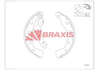 FREN BALATASI ARKA KAMPANA AVENSİS 00>03 1.6 VVTI / SPACESTAR 98>04 CARİSMA 95>06 203×39 resmi