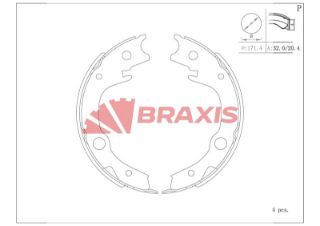 EL FREN BALATASI COROLLA 02>07 YARİS 99>05 AVENSİS 03>08 CELICA 99>05 PRIUS 00>09 172×32 resmi