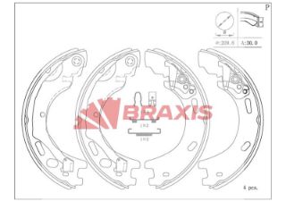 EL FREN BALATASI LAND ROVER DISCOVERY III IV 04> RANGE SPORT 05> 13 resmi