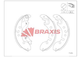 KAMPANA BALATA CLİO II 1.5DCI 05> SYMBOL 98> TWINGO II 07> / FORTWO FORFOUR 14> resmi