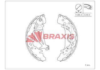 FREN BALATASI ARKA PABUC H-1 08 > STAREX 03 > resmi