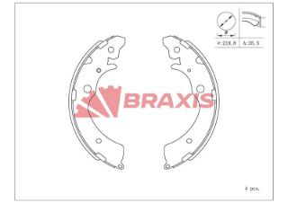 FREN BALATASI ARKA PABUC ACCORD 85 > 93 CİVİC VII 00 > 05 CR-V 95 > 06 FR-V 04 > HR-V 99 > JIMNY 98 resmi