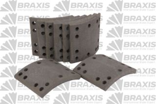 ILAVE DİNGİL DORSEY FREN BALATASI PABUC AS 600-700-800-900 18 CM DELIKLERI 6MM resmi