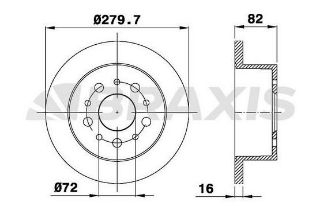 ARKA FREN DİSK AYNASI BOXER JUMPER DUCATO (TUM MODELLER) 14Q (15 JANT) 1.9 2.0 HDI 2.2 HDI 2.5DUZ resmi