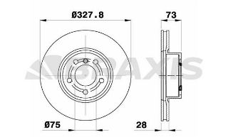 ÖN  FREN DİSKI BMW  X3 F25  X4 F26 resmi