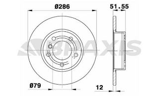 ÖN  FREN DİSKI BMW E36 Z3 resmi