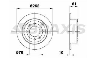 ARKA FREN DİSK AYNASI SONATA III 2.0 16V.2.4 16V.2.5 V6 24V 1998 10 / 2001; SONATA IV 2.0.2.7 V6 10 / 20 resmi