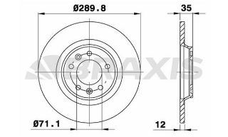 ARKA FREN DİSK AYNASI PSA 508 C5 607 RCZ 1.6HDI resmi