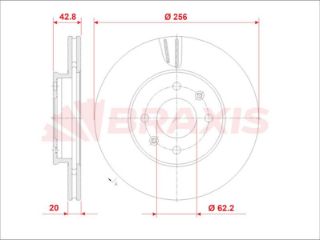 FREN DİSKI ÖN PICANTO 17 > resmi