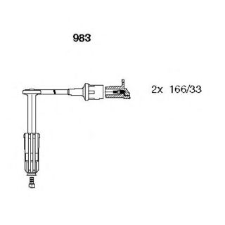 BUJİ KABLOSU M111 W202 / 210 96-02 resmi