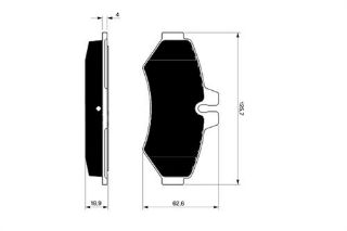 ARKA BALATA KULAKSIZ LT35 96-6.06 MR SPRINTER 96-5.06 GDB1399 resmi