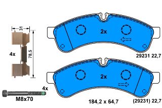 ARKA BALATA DAILY III C35-C40C-C50-C65-C60 2.3D-3.0D 06 resmi