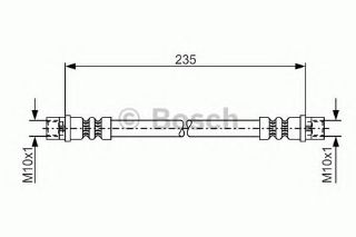 FREN HORTUMU ARKA SPIRİNTER 4 97-06 resmi