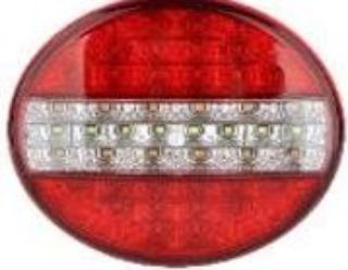 STOP LAMBASI HAMBURGER YENI TİP SARI KIRMIZI BEYAZ 24V resmi