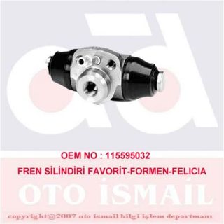 FREN SİLİNDİRİ FELİCİA 1.1.3-6-1.9D 97-02 19.05MM resmi