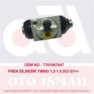 X FREN SİLİNDİRİ R-L TWNG 1.2 16V-1.2T-1.5DCI 07 17.78MM resmi