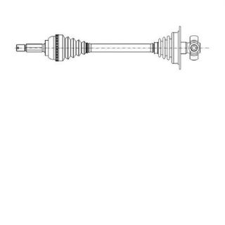 X AKS ÖN SOL R9-R11 17-0041 resmi