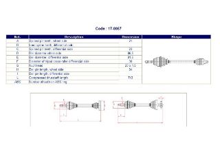 AKS SAG ( RENAULT : TWINGO 1.2 97-- ) resmi