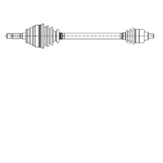 AKS SAG ABSLI 44D ( RENAULT : MEGANE I 1.4 1.6 2.0 96-- ) resmi