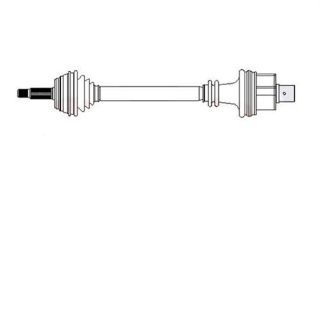 X AKS ÖN SAĞ PİMLİ CLİO II 98 KNG 1.2 16V-1.6 16V-1.5DCI-1.9DTI 97 ABSLİ 724 MM 21/26 DİŞ resmi