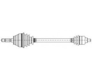X AKS ÖN SOL PALİO-ALBEA 1.3 MTJ 01-06 resmi