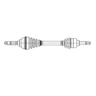X AKS ÖN SOL DUCATO 2.8 TDI 97-02 -BOXER-JUMPER 2.0 2.5 D 2.5TDI 94-00 14Q ABS Lİ resmi