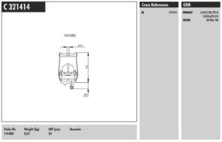 KABIN KÖRÜĞÜ ÖN RENAULT PREMIUM-KERAX 370-410-420-450 05>  400 00>  PREMIUM 430-460 06> 440-450 05> MIDLUM 135-150-180-210-270 00> 160-220 06> resmi