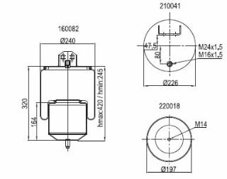 KOMPLE METAL PİSTONLU VOLVO resmi