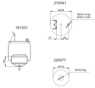 KOMPLE METAL PİSTONLU VOLVO resmi