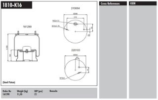 KOMPLE METAL PİSTONLU 2 CIVATA OZTREYLER (AKTAS 3810 13) / (US 2035 K01) resmi