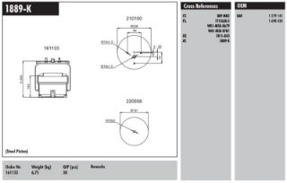 KOMPLE METAL PİSTONLU DAF resmi