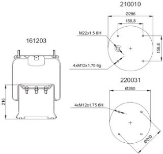 KOMPLE METAL PİSTONLU resmi