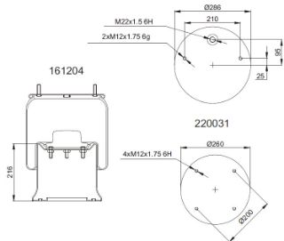 KOMPLE METAL PİSTONLU SAF WAWELER resmi