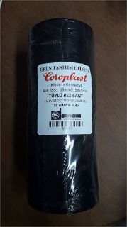 BEZ BANT 19MM X 15 MT TUYLU SIYAH resmi