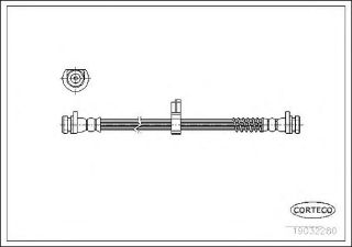 FREN HORTUMU ARKA LAND ROVER FREELANDER  1.8 16V 4X4  98- (270MM) resmi