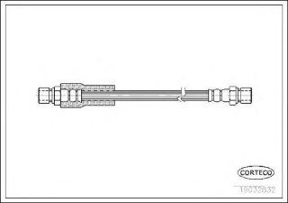 FREN HORTUMU ÖN MERCEDES G SERISI 240 GD 79- (460MM) resmi
