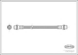 FREN HORTUMU VW MULTIVAN 1.9 TDI (272MM) resmi