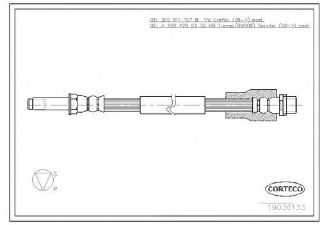 FREN HORTUMU ARKA OM646-651 SPRT.W906 06- resmi