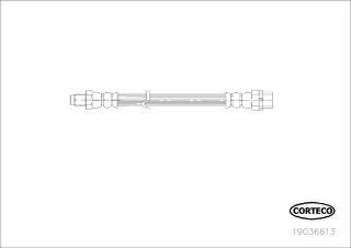 FREN HORTUMU BMW SERIE 1 F20 ARKA resmi