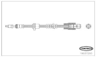 ÖN  FREN HORTUMU BMW F25  X3 SDRIVE 18D  XDRIVE 20I 20D 28I 30D 35D 35I10 17 resmi