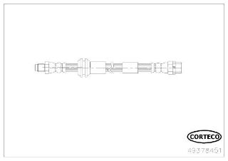 ÖN  FREN HORTUMU MİNİ (R56) CABRİOLET (R57) COUPE (R58) ROADSTER (R59) CLUBMAN (R55) 07> resmi
