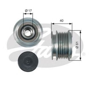 ALTERNATÖR KASNAGI RULMANLI PASSAT-GOLF III-IV 1.9TDI-CADDY III 1.7SDI-1.9TDI-CORDOBA 1.7D-1.9D 17X49.40X40.20   #### resmi