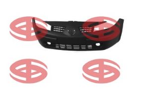 RENAULT MEGANE ÖN TAMPON TK DELİKLİ SİYAH 2003-2006 resmi