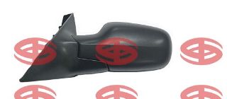 RENAULT SCENİC DIŞ AYNA ELEKTRİKLİ ISITMALI SİYAHKAPAĞI PİNLİ SOL 2003-2009 resmi