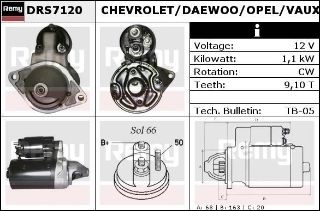 MARŞ MOTORU 12V AVEO KALOS 1,4 LACETTİ 1,8 ASTRA F VECTRA A 1,4I / 1,6I COMBO CORSA A / C 1,2 / 1,4 resmi