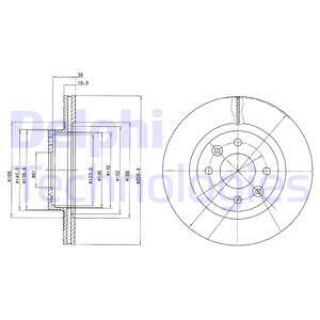 FREN DİSKİ ÇİFTLİ PAKET RENAULT 18-25-ALPINE-ESPACE-FUEGO 1984 1997 7701201283-7701204283 resmi