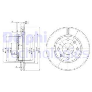 FREN DİSKİ ÇİFTLİ PAKET PEUGEOT 205-309 03/1983 08/1998 95669225-E169096 resmi