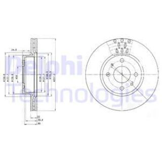 FREN DİSKİ ÇİFTLİ PAKET ALFA ROMEO-FIAT-LANCİA-164-CROMA-THEMA 10/88 resmi
