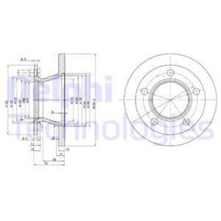 FREN DİSKİ ÇİFTLİ PAKET MERCEDES MB100-MB80 1987 10/1995 A6314200772 resmi