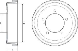 FREN KAMPANASI ARKA SUZUKİ GRAND VİTARA 220MM OPTİON 05/17 resmi